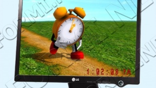Running Clock 3D