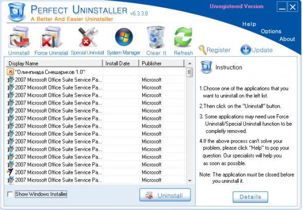 Remove installation перевод. Elimisoft app Uninstaller 3.5.