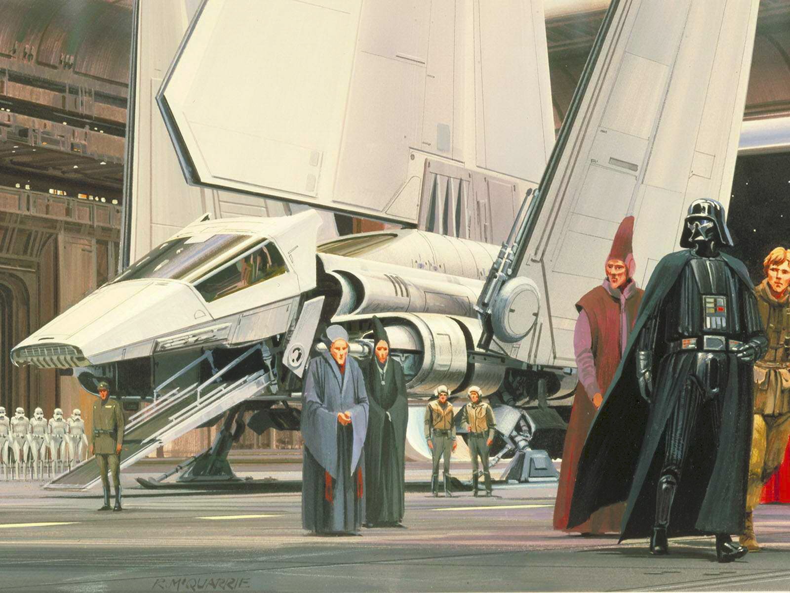 Star Wars Concept Art Ralph MCQUARRIE