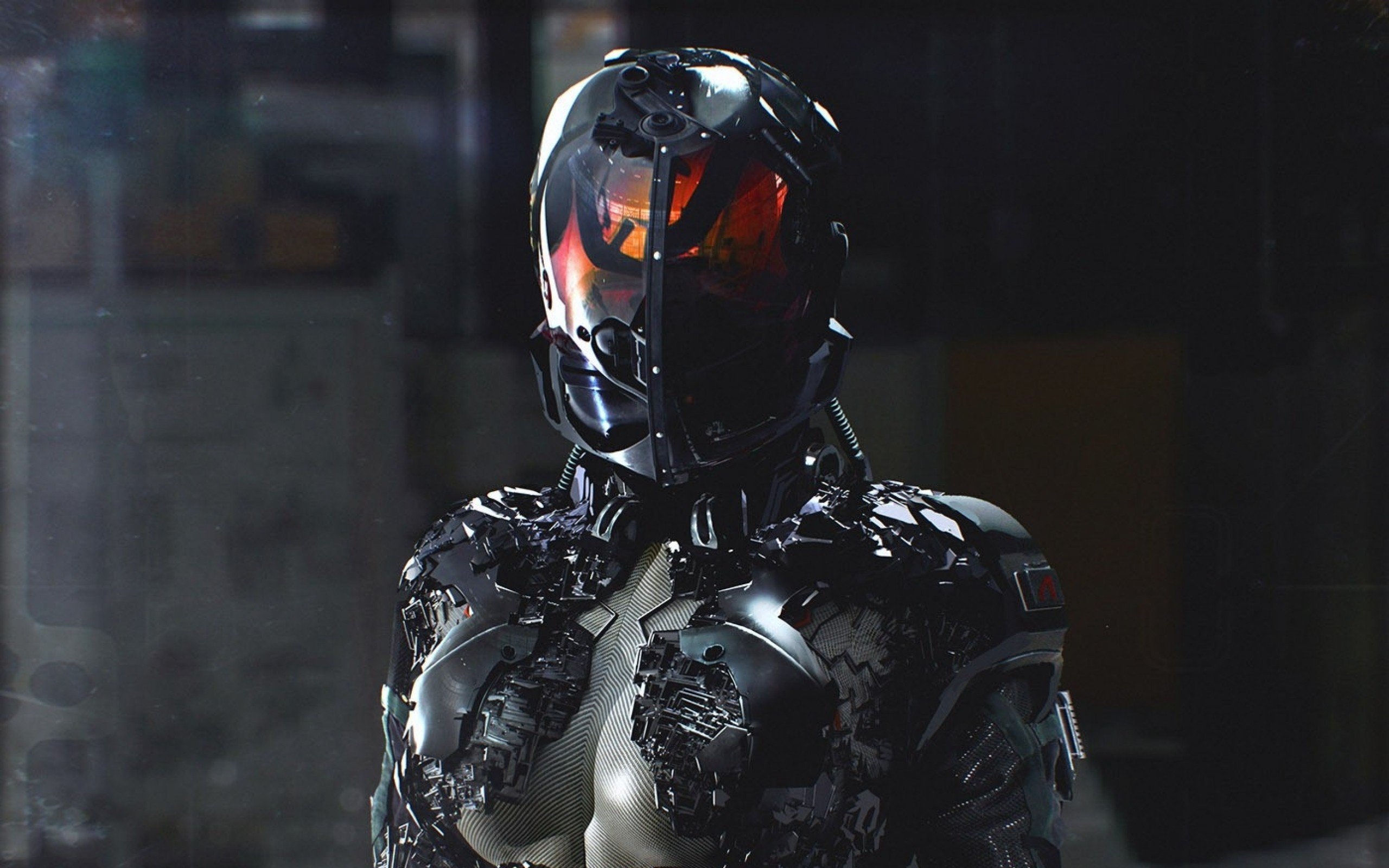 Cyberpunk armor wallpaper фото 69