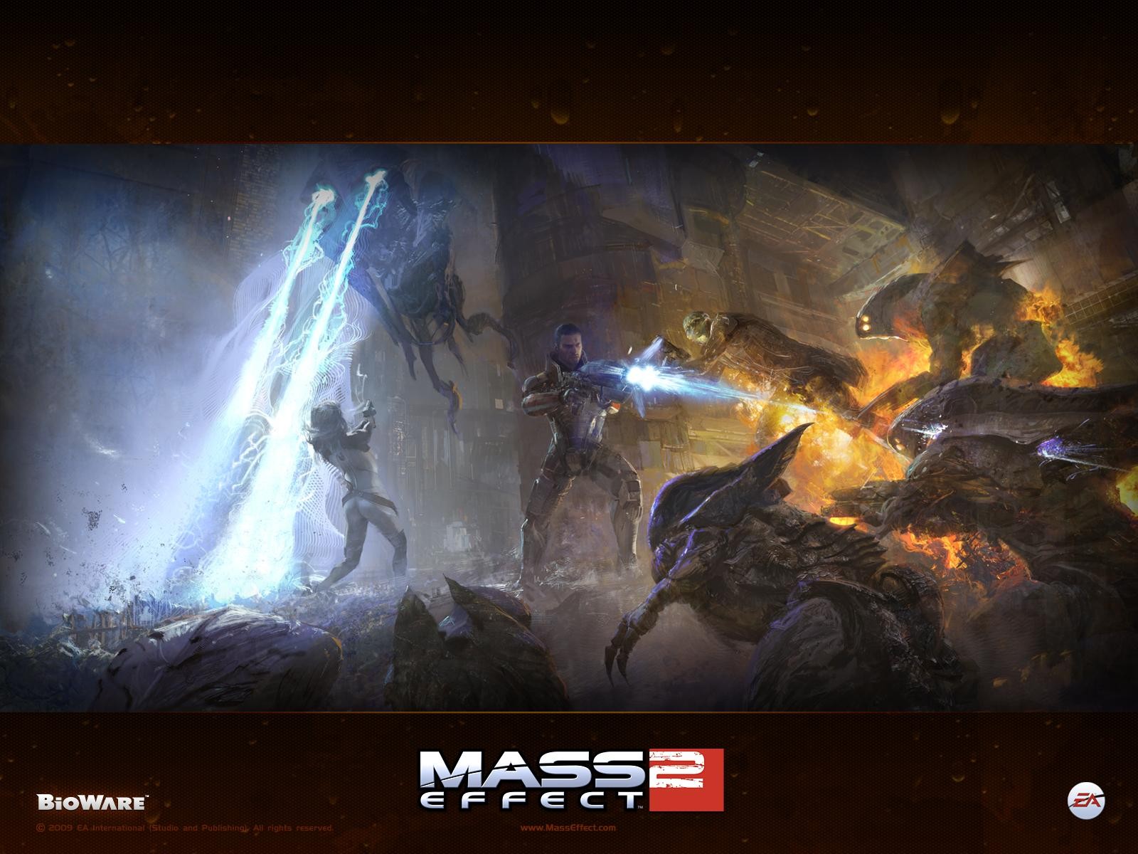 Mass effect 2 обои