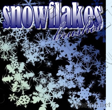 Snowflakes brushes