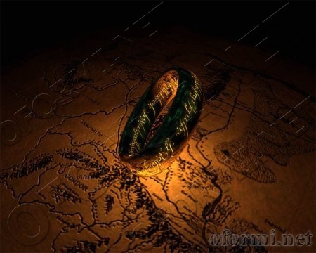 The one ring 3d screensaver