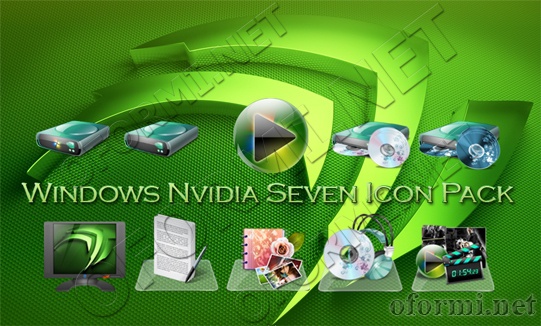 Windows nvidia seven Icons