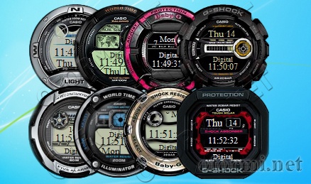 Casio digital clocks