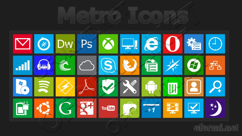 Metro Icons