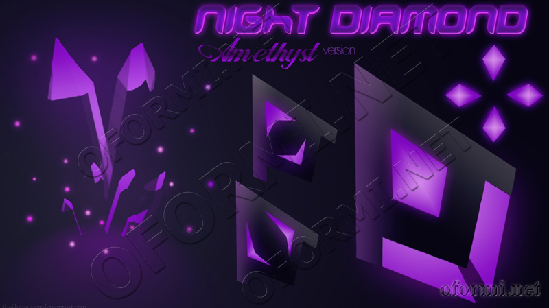 Night Diamond Amethyst Version