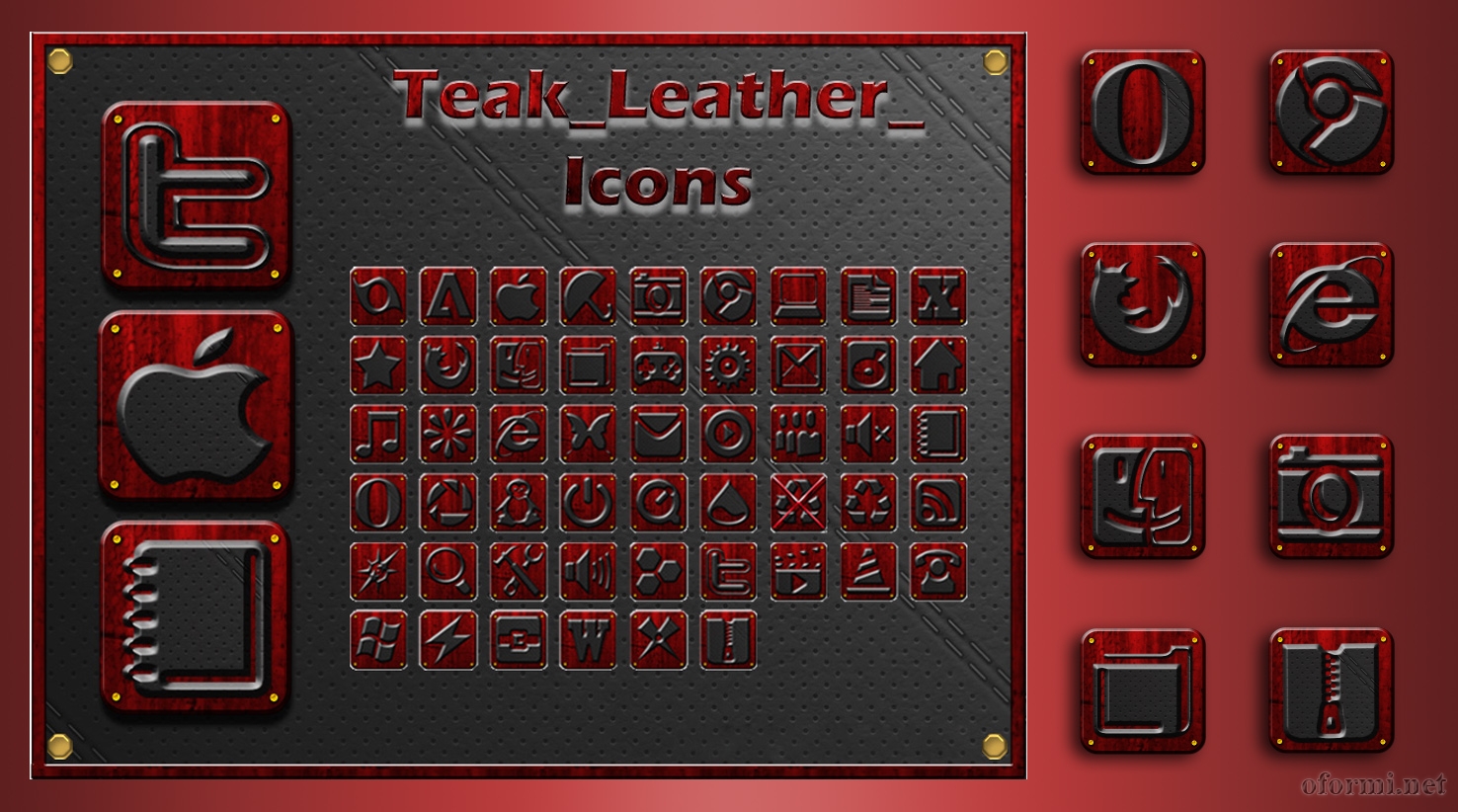 Teak Leather
