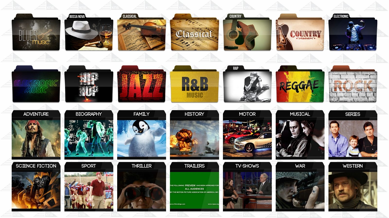 Folders Movie & Music
